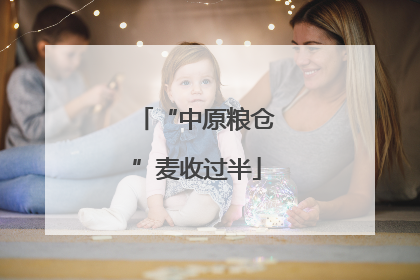 “中原粮仓”麦收过半
