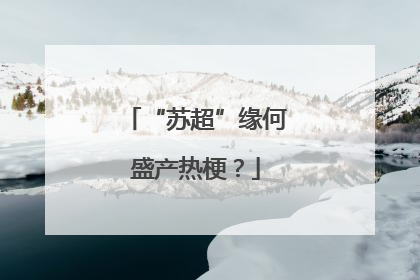 “苏超”缘何盛产热梗？