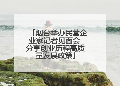 烟台举办民营企业家记者见面会 分享创业历程高质量发展政策