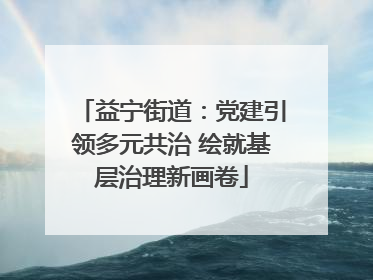 益宁街道：党建引领多元共治 绘就基层治理新画卷