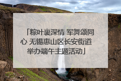 粽叶裹深情 军舞颂同心 无锡惠山区长安街道举办端午主题活动