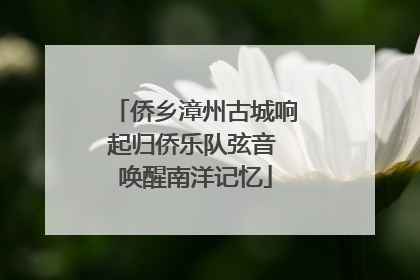 侨乡漳州古城响起归侨乐队弦音 唤醒南洋记忆