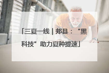 三夏一线｜郏县：“黑科技”助力夏种提速