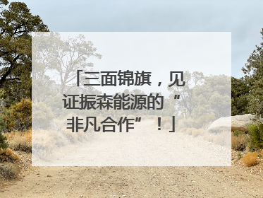 三面锦旗，见证振森能源的“非凡合作”！