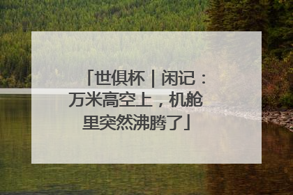 世俱杯｜闲记：万米高空上，机舱里突然沸腾了