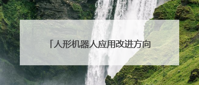 人形机器人应用改进方向及产业同质化现象分析