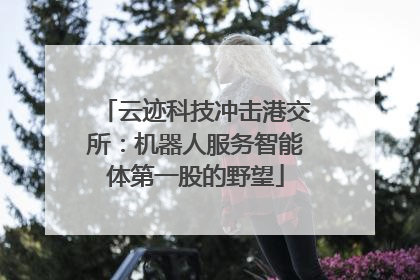 云迹科技冲击港交所：机器人服务智能体第一股的野望