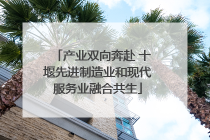 产业双向奔赴 十堰先进制造业和现代服务业融合共生