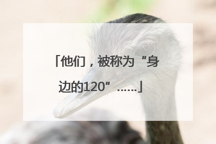 他们，被称为“身边的120”……