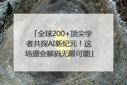 全球200+顶尖学者共探AI新纪元！这场盛会解码无限可能