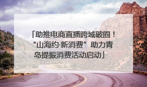 助推电商直播跨域破圈！“山海约·新消费”助力青岛提振消费活动启动