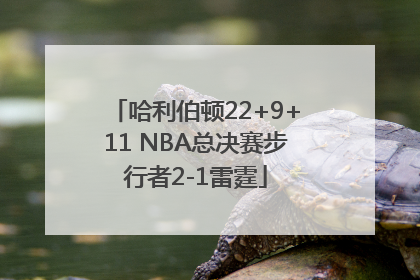哈利伯顿22+9+11 NBA总决赛步行者2-1雷霆