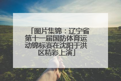 图片集锦：辽宁省第十一届国防体育运动锦标赛在沈阳于洪区精彩上演