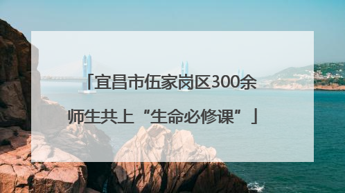 宜昌市伍家岗区300余师生共上“生命必修课”