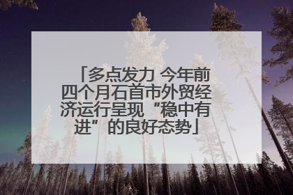 多点发力 今年前四个月石首市外贸经济运行呈现“稳中有进”的良好态势