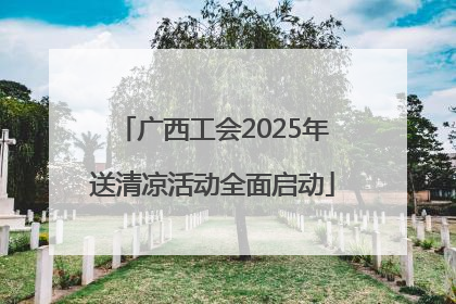 广西工会2025年送清凉活动全面启动