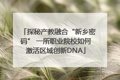 探秘产教融合“新乡密码” 一所职业院校如何激活区域创新DNA