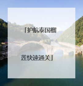 护航泰国榴莲快速通关