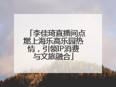 李佳琦直播间点燃上海乐高乐园热情，引领IP消费与文旅融合