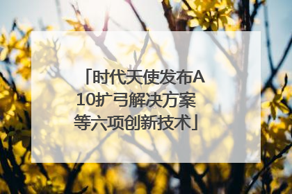 时代天使发布A10扩弓解决方案等六项创新技术