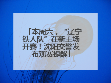 本周六，“辽宁铁人队”在新主场开赛！沈阳交警发布观赛提醒