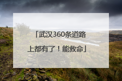 武汉360条道路上都有了！能救命