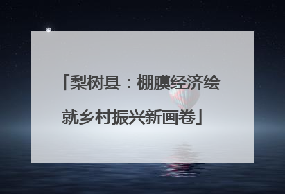 梨树县：棚膜经济绘就乡村振兴新画卷