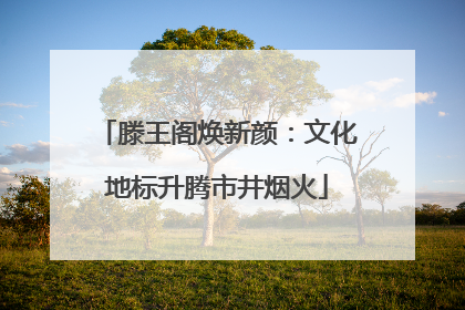 滕王阁焕新颜：文化地标升腾市井烟火