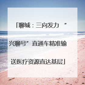 聊城：三向发力 “兴聊号”直通车精准输送医疗资源直达基层