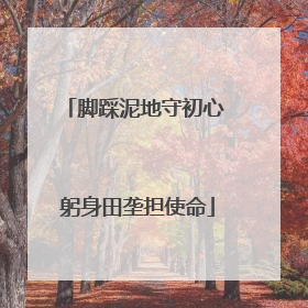 脚踩泥地守初心 躬身田垄担使命