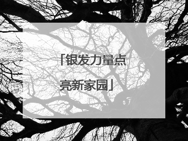 银发力量点亮新家园