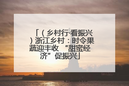 （乡村行·看振兴）浙江乡村：时令果蔬迎丰收 “甜蜜经济”促振兴